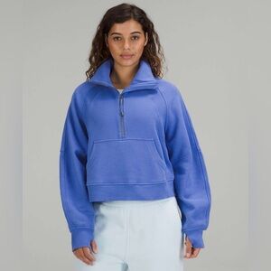 Lululemon  Lululemon Scuba Oversized Funnel Neck Half Zip - Wild Indigo Size M/L